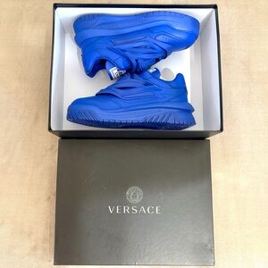 Versace Odissea Caged Rubber Medusa Sneaker 'Blue'